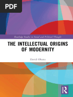 The Intellectual Origins of Modernity by David Ohana