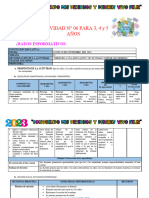 ACTIVIDADES SEMANA 35 E.A. N°17 PARA 3,4 y 5 AÑOS Del 20 Al 24 de Nov.