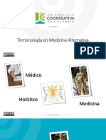 Definiciones en Medicina Alternativa