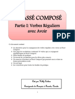 Le Passé Composé: Partie I: Verbes Réguliers Avec Avoir