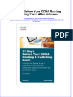 Textbook 31 Days Before Your Ccna Routing Switching Exam Allan Johnson Ebook All Chapter PDF