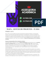 Mapa - Gestão de Projetos - 52 2024