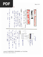Unit 4, Pharmaceutical Engineering, B Pharmacy 3rd Sem, Carewell Pharma
