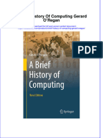 Full Chapter A Brief History of Computing Gerard Oregan PDF