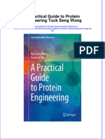 Full Chapter A Practical Guide To Protein Engineering Tuck Seng Wong PDF