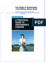 Full Chapter A Practical Guide To Sustainable Fashion 2Nd Edition Alison Gwilt PDF