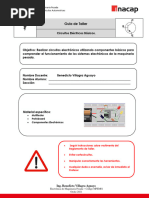 Guia 1 Electrónica, Circuitos Básicos