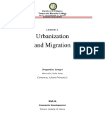 Urbanization Migration