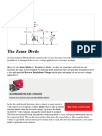 Zener Diode As Voltage Regulator Tutorial