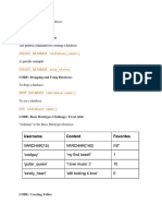 SQLcodes