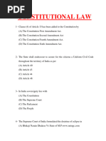 Consti MCQ