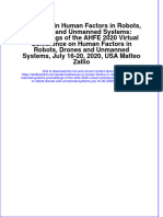 Download full chapter Advances In Human Factors In Robots Drones And Unmanned Systems Proceedings Of The Ahfe 2020 Virtual Conference On Human Factors In Robots Drones And Unmanned Systems July 16 20 2020 Usa Matteo pdf docx