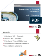 IAS 1 Presentation of Financial Statements (Revised)