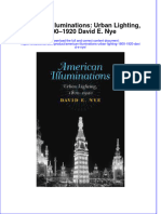 PDF American Illuminations Urban Lighting 1800 1920 David E Nye Ebook Full Chapter