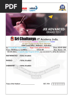 05-05-2024 - SR - Super60 - Elite, Target & LIIT-BTs - Jee-Adv (2020-P1) - GTA-30 - Q.Paper