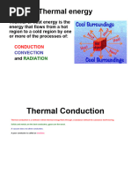 Conduction, Convection and Radiation 1