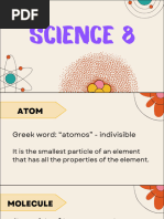 Atom, History, and Atomic Theory