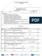 X Maths STD QP