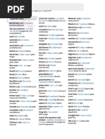 Vocabulario 1 ESO Traducido