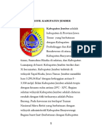 PROFIL KABUPATEN JEMBER Final