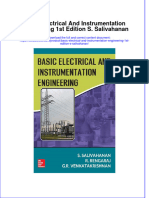 PDF Basic Electrical and Instrumentation Engineering 1St Edition S Salivahanan Ebook Full Chapter