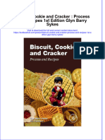 PDF Biscuit Cookie and Cracker Process and Recipes 1St Edition Glyn Barry Sykes Ebook Full Chapter