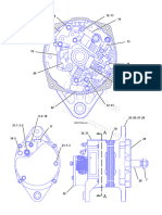 Alternador, D5N Caterpillar