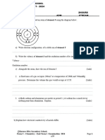 Form 3 Chem Endterm 1 2024