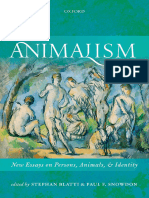 Stephan Blatti, Paul F. Snowdon - Animalism - New Essays On Persons, Animals, and Identity-Oxford University Press (2016)