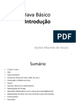 1 - Introdução Ao Java