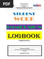 Work Immersion2 Logbook - Pnhs 1 2