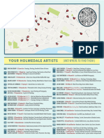 Art Crawl Flyer 2024 Map Letter