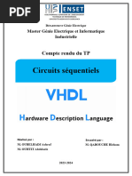 Compte Rendu TP 2 VHDL ENSETM