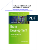 PDF Brain Development Methods and Protocols Simon G Sprecher Ebook Full Chapter