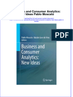 PDF Business and Consumer Analytics New Ideas Pablo Moscato Ebook Full Chapter