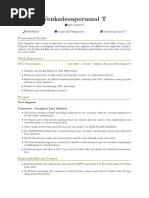 Venkadesaperumal Resume