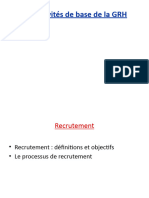 Le Recrutement