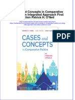 PDF Cases and Concepts in Comparative Politics An Integrated Approach First Edition Patrick H Oneil Ebook Full Chapter