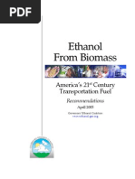 Ethanol From Biomass Rept 4-12-05