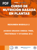 Resumen Proteínas, AGPI Omega 3, Vitamina B12