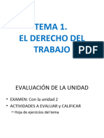 Tema 1 - Derecho Del Trabajo - Superior