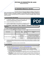 Edital - Procurador Município Jau