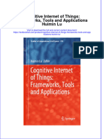 PDF Cognitive Internet of Things Frameworks Tools and Applications Huimin Lu Ebook Full Chapter