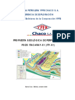 Propuesta Geologica de Perforacion Ity-X1 - Septiembre - 2020