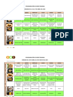 Menu Del 22 de Abril Al 11 de Mayo Del 2024