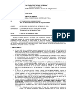 Informe Resolicion de Contrato Incumplimiento de Obligaciones