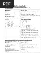 STAT 312 Midterm 3 Study Guide