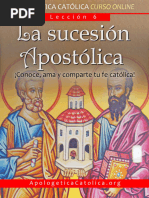 Lección 06 - La Sucesión Apostólica - Material de Apoyo.