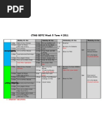 EOTC Camp Timetable 2011