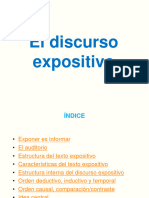 El Discurso Expositivo